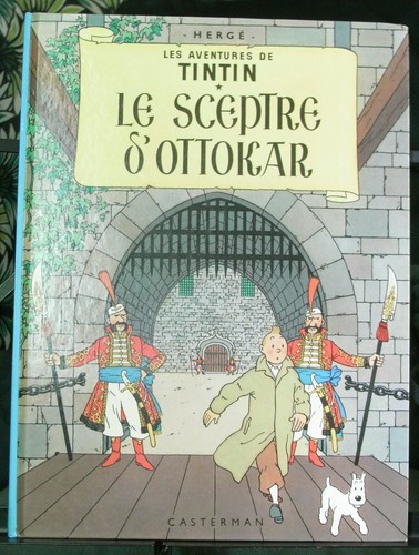 Sceptre ottokar tintin - d'ottokar,