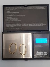 boucles d oreilles or 18