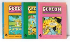 Lot 3 livres Gédéon Editions Lito collection La ronde des animaux 1979