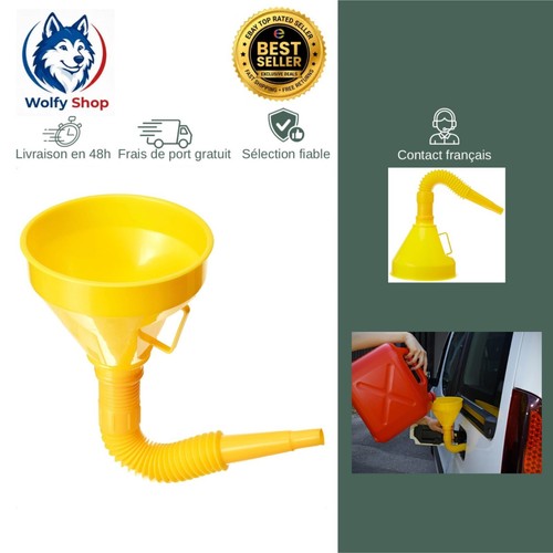 Entonnoir carburant avec - à,