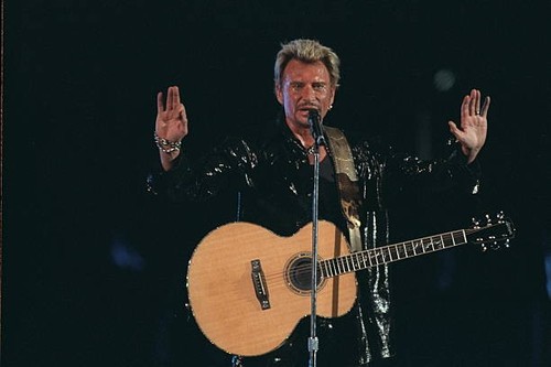 Johnny hallyday concert at - in,