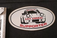 Ancien Autocollant  Course Automobile. Écurie Les Cobras. Porsche.