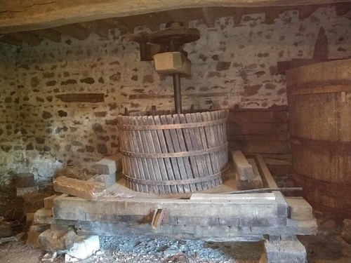 Pressoir ancien chêne - en,