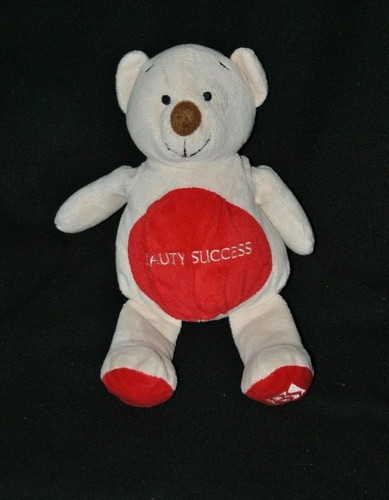 Peluche doudou ours - , blanc