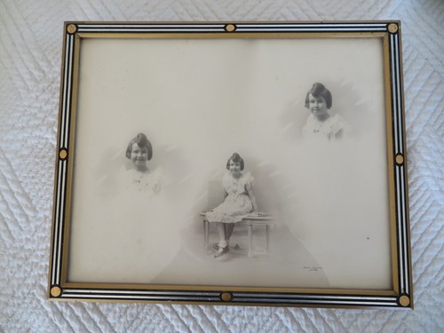 Rare ancien cadre art - , et