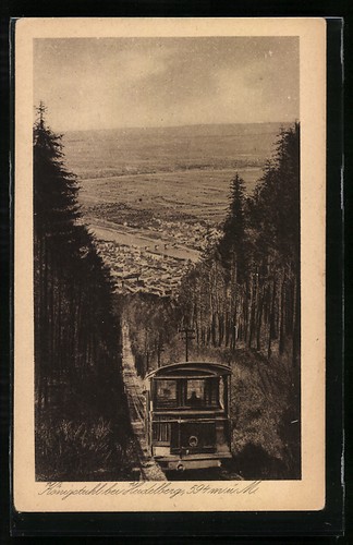 Heidelberg téléphérique - le,