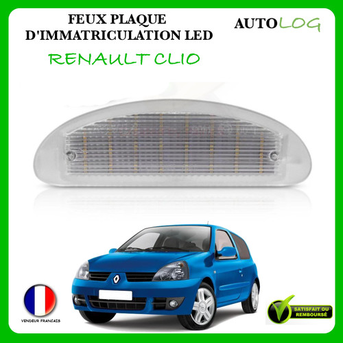 Feux plaque immatriculation - plaque, d'immatriculation