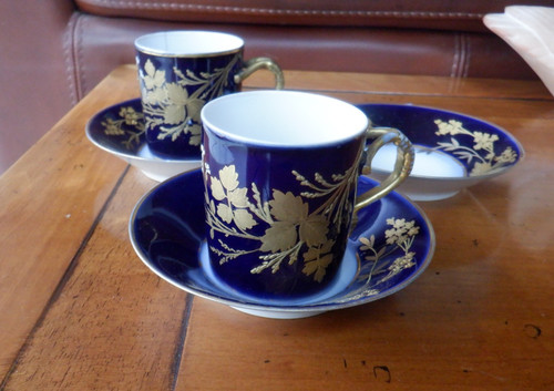Tasse soucoupes porcelaine - tasse,