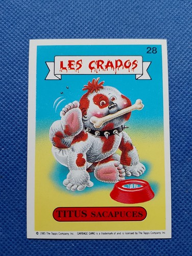 Les crados carte numéro - carte, 28
