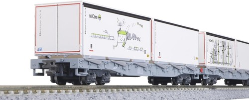 Kato rhb bogie stake - rw, wagon