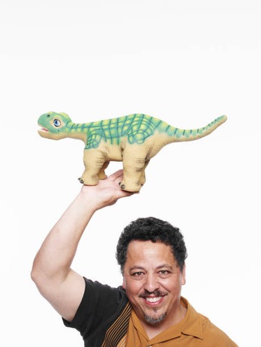 Caleb chung with pleo the - with,