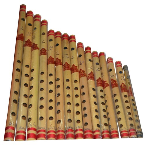 Belle flûte bois bambou - flûte, en