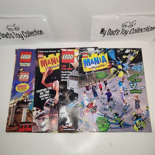 Lot lego mania magazines - lego, mania/lego