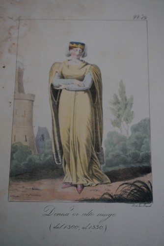 Litho xix couleur costume - xix,