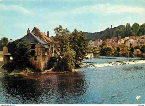 Carte postale moulin - carte,