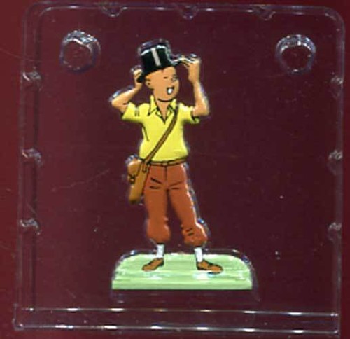 Figurine tintin plate - figurine,