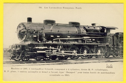 Cpa locomotive paths - paths, iron