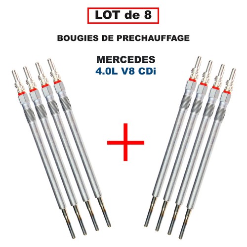 Bougie préchauffage pour - 8,