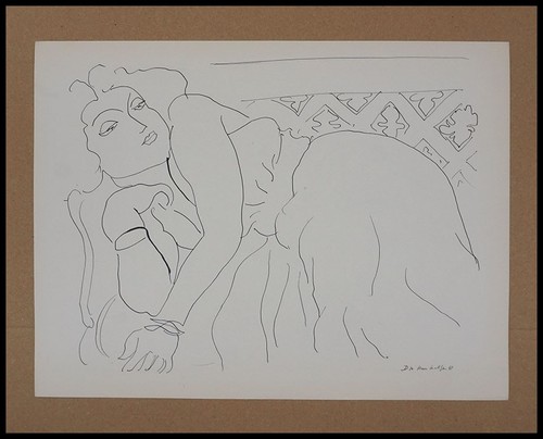 Henri matisse elégante - :, se