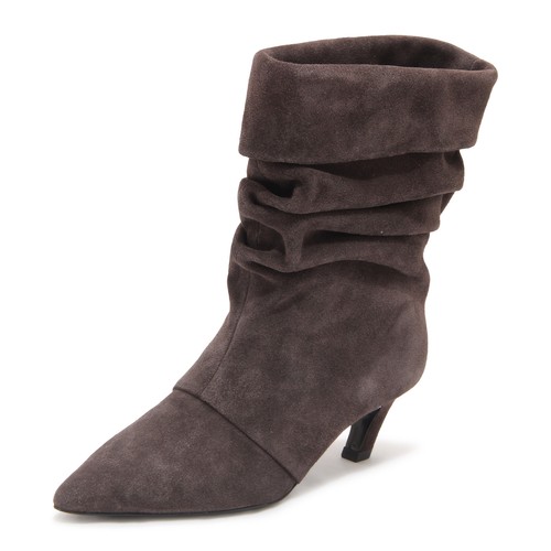 P4976 stivaletto arricciato - stivaletto,