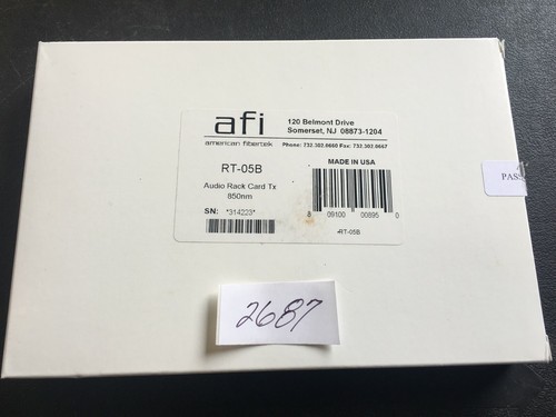 New afi american fibertek - afi,