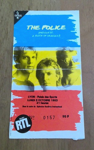 Ticket billet concert - de, the
