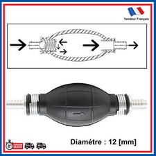 Pompe d'amorçage Universelle pour gasoil essence carburant diamètre 12 mm