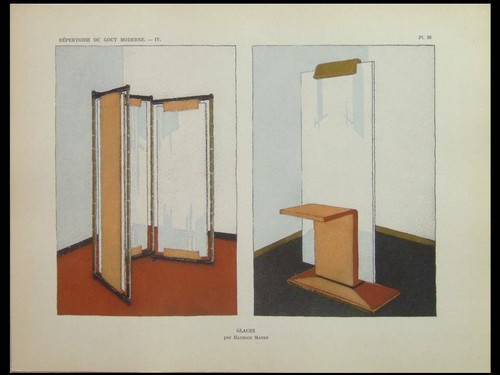 Maurice matet glaces miroir - maurice,
