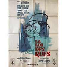 LAW OF THE STREETS Movie Poster  - 47x63 in. - 1956 - Ralph Habib, Raymond Pelle