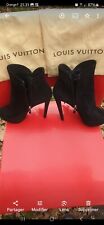 luis vuitton boots cancan  noire  pointure 38.5 