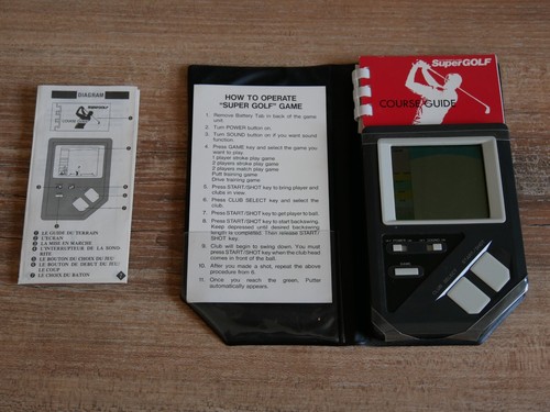 Electronics game super golf - game,