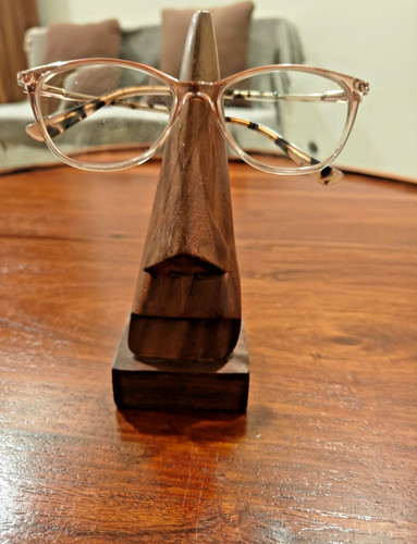 Porte lunettes bois support - en,