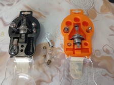 Lot De 2 Coffrets Kit Ampoules H4 Incomplet + Lot Ampoules Diverses En L'état 