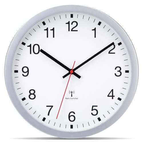 Horloge murale radio pilotée - horloge,