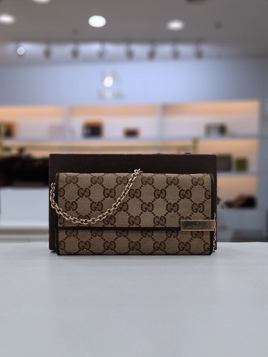 Gucci portefeuille long gg - portefeuille, en