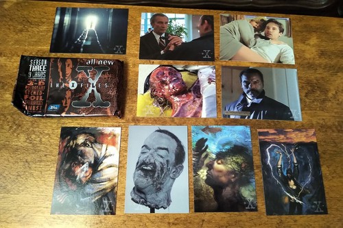 Paquet cartes x files - de,