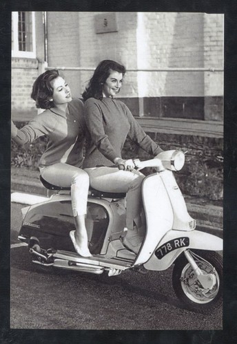 Real photo 1961 lambretta - 1961,