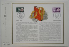 Feuillet CEF 1er jour 58 1968