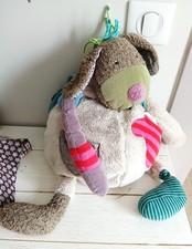 Moulin Roty Doudou range pyjama chien les jolis pas beaux