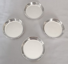 CHRISTOFLE set de 4 petites coupelles individuelles métal argenté