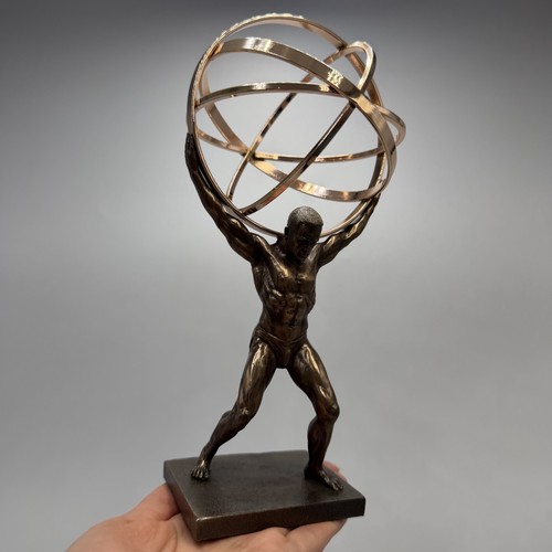 Ancienne figurine atlas - figurine,