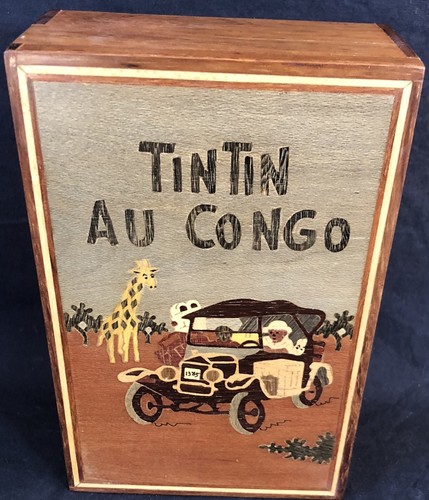 Tintin congo boîte - tintin,