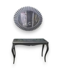 Une console moderne en bois