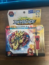 Takara Tomy Xeno Xcalibur / Xcalius .M.I Burst Beyblade Starter w/ Launcher B-48