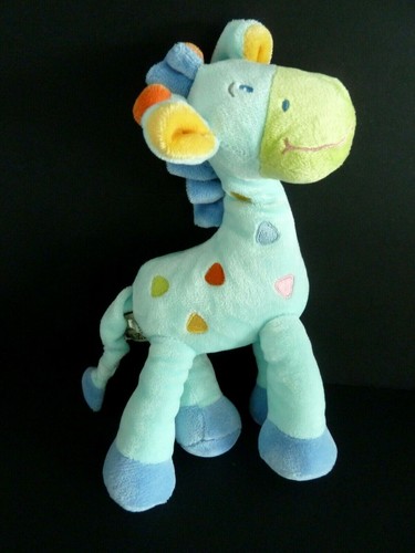 Doudou peluche cheval mots - y7-,