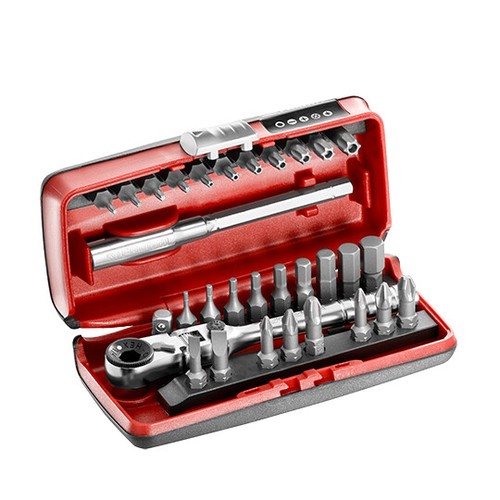 Coffret cliquet - 1/4'',