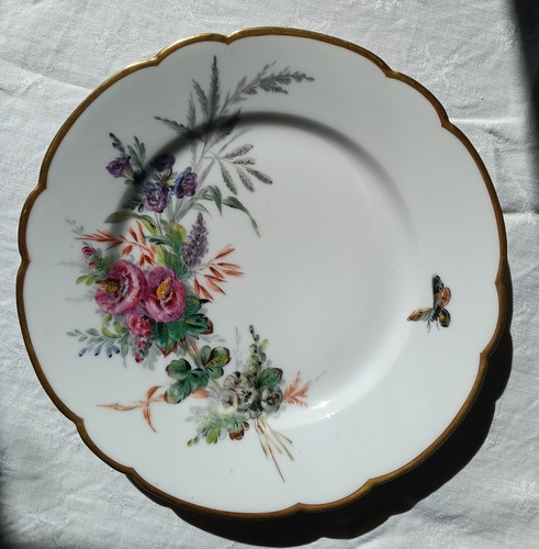 Assiette porcelaine - assiette, en