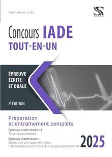 Concours iade 2025 - ,