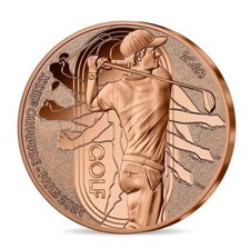 1/4€ Euros Quarter Monnaie de Paris Paris 2024 Golf 2023