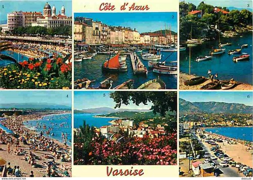 Carte postale var - postale,